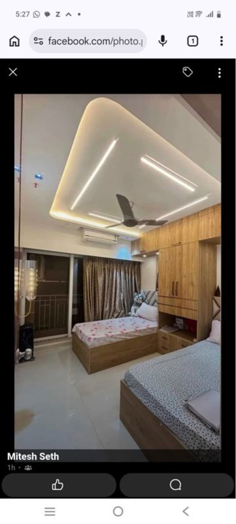 Living Room, patlipada 2 Bedroom 900 Sq.Ft. Apartment In Patlipada Thane 10150835