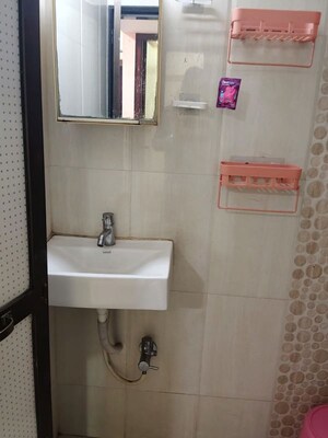 Bathroom in 1 BHK Apartment at Vidyavihar East – for Rent