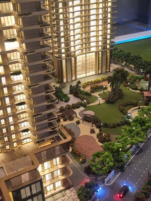 3 BHK Apartment – Exterior View View at Ganga Anantam, Sector 85 - for Sale