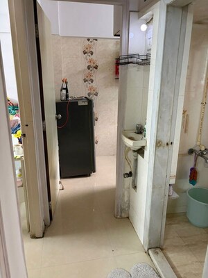 Building Lobby in 3 BHK Apartment at Haware Tilak Nagar, Tilak Nagar – for Rent