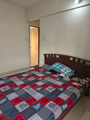 Bedroom in 1 BHK Apartment at Puranik City, Kasarvadavali – for Rent