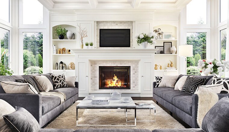 Living Room, sainik vihar 4 Bedroom 3000 Sq.Ft. Builder Floor In Sainik Vihar Delhi 10150896