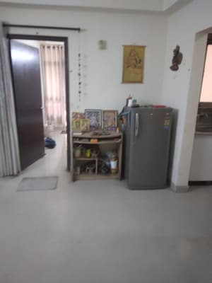 Living Room in 3 BHK Apartment at Meenal Balmukund Residency, Raj Nagar Extension – for Sale