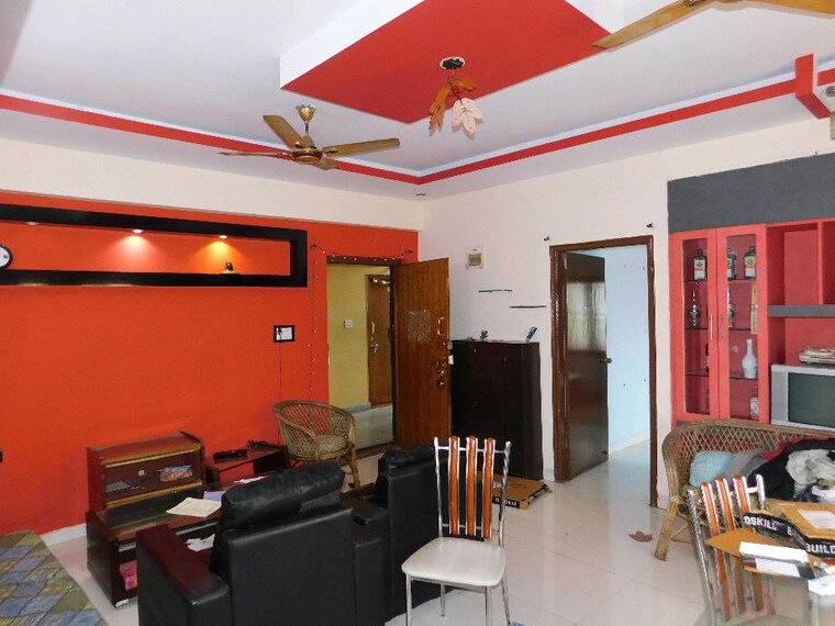 Living Room, slv-priyanka-paradise 2 Bedroom 1385 Sq.Ft. Apartment In Murugesh Palya Bangalore 10142811