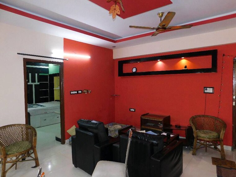 Living Room, slv-priyanka-paradise 2 Bedroom 1385 Sq.Ft. Apartment In Murugesh Palya Bangalore 10142811