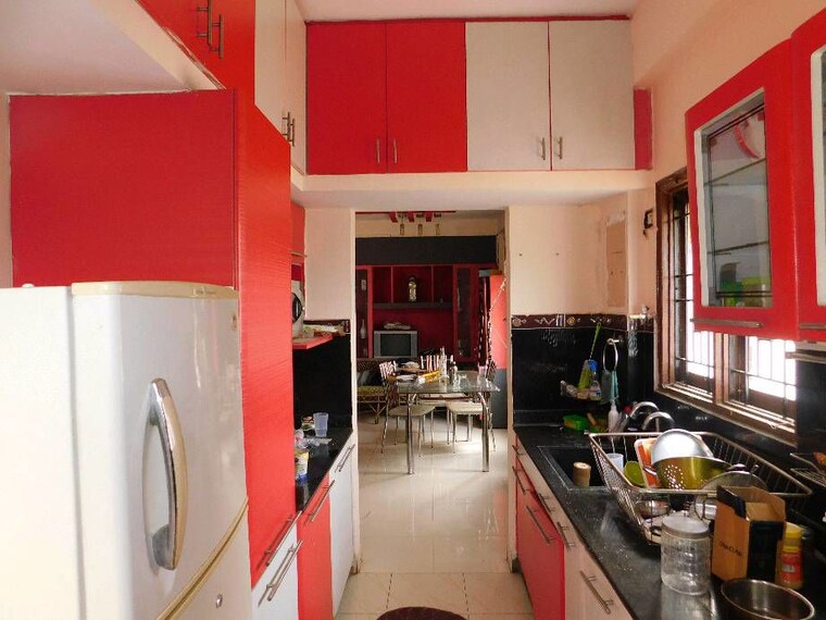 Kitchen, slv-priyanka-paradise 2 Bedroom 1385 Sq.Ft. Apartment In Murugesh Palya Bangalore 10142811