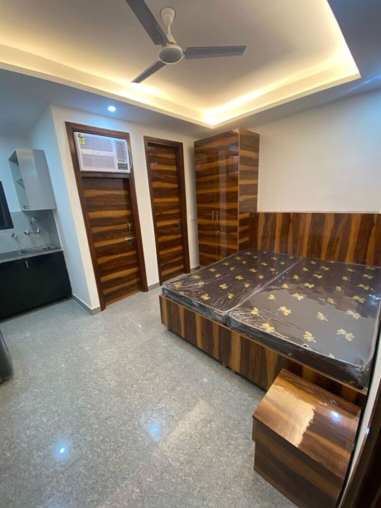 Bedroom, sector 45 1 RK 600 Sq.Ft. Builder Floor In Sector 45 Gurgaon 10150969