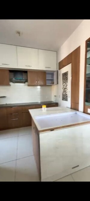 Kitchen in 3 BHK Apartment at Basil Skyline, Tragad – for Rent
