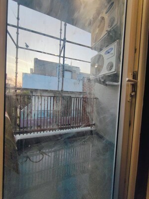 Balcony in 3 BHK Builder Floor at Malviya Nagar – for Rent