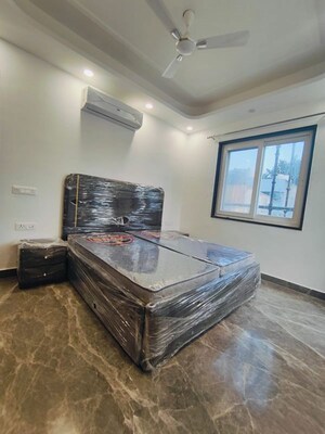 Living Room in 3 BHK Builder Floor at Malviya Nagar – for Rent
