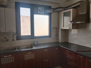 Kitchen in 3 BHK Builder Floor at Kailash Colony – for Rent