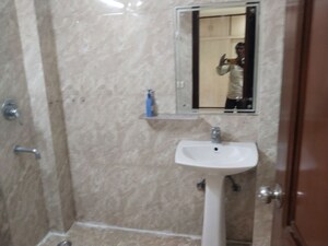 Bathroom in 3 BHK Builder Floor at Kailash Colony – for Rent