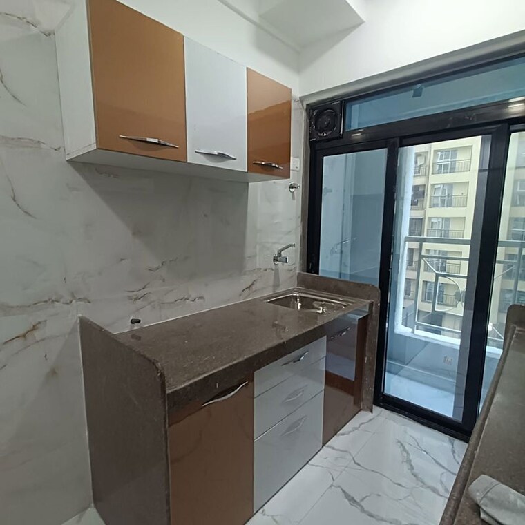Kitchen, gladiolus-crown 1 Bedroom 655 Sq.Ft. Apartment In Vasai East Palghar 10151004