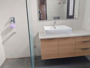 Bathroom in 3 BHK Builder Floor at Panchsheel Enclave – for Rent