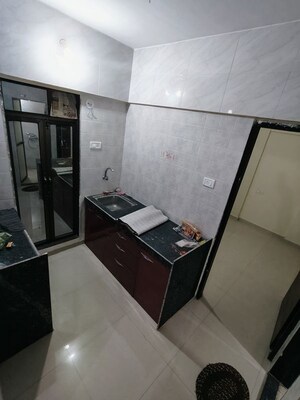 Kitchen in 1 BHK Apartment at Shree Anant Tower, Morya Nagar – for Rent