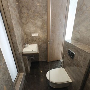 Bathroom in 3 BHK Apartment at Piramal Mahalaxmi North Tower, Mahalaxmi – for Rent