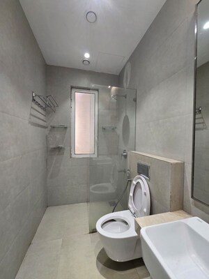 Bathroom in 3 BHK Apartment at Indiabulls Blu, Worli – for Rent