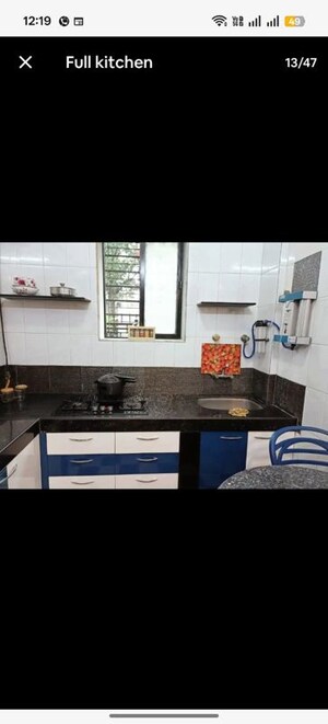 Kitchen in 2 BHK Apartment at Shanti CHS Mahim, Mahim – for Rent