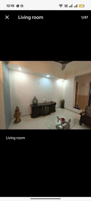 Living Room in 2 BHK Apartment at Shanti CHS Mahim, Mahim – for Rent