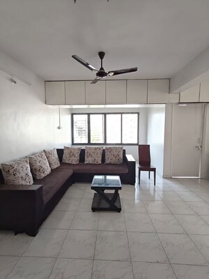 Living Room in 3 BHK Apartment at Saudamini CHS, Kothrud – for Rent