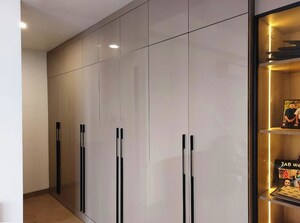 Building Lobby in 3.5 BHK Apartment at MI Rustle Court, Gomti Nagar – for Rent