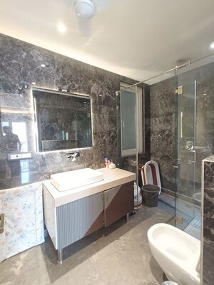 Bathroom in 4 BHK Builder Floor at Greater Kailash ii – for Sale