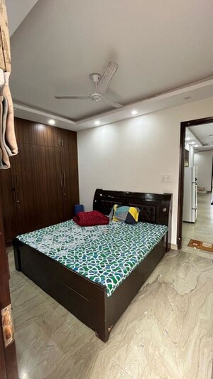 Bedroom in 2 BHK Builder Floor at Kalkaji – for Rent