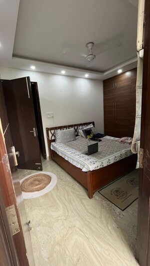 Bedroom in 2 BHK Builder Floor at Kalkaji – for Rent