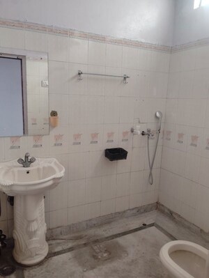Bathroom in 2 BHK Builder Floor at Greater Kailash – for Rent