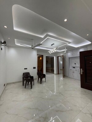 Living Room in 3 BHK Builder Floor at Kalkaji – for Sale