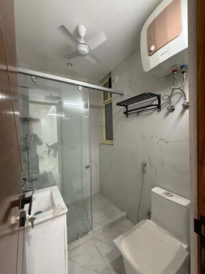 Bathroom in 3 BHK Builder Floor at Kalkaji – for Sale