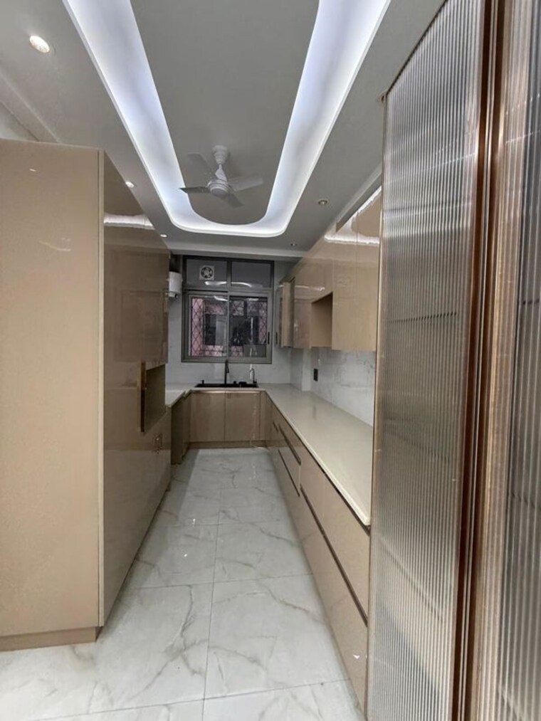Kitchen, kalkaji 3 Bedroom 1800 Sq.Ft. Builder Floor In Kalkaji Delhi 10151088