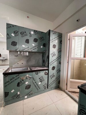 Kitchen in 3 BHK Apartment at Aparna Zenon, Puppalaguda – for Rent