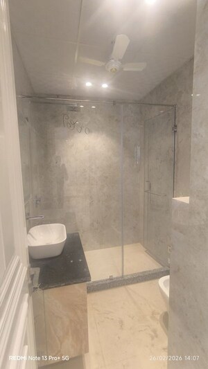 Bathroom in 3 BHK Builder Floor at DLF Atria, Dlf Phase ii – for Sale