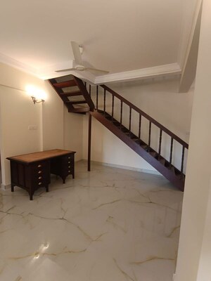 Staircase in 3.5 BHK Builder Floor at Vasanth Nagar – for Rent