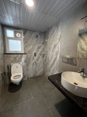 Bathroom in 3 BHK Apartment at Prestige Beverly Hills, Kokapet – for Rent