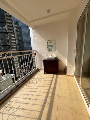 Balcony in 3 BHK Apartment at Prestige Beverly Hills, Kokapet – for Rent