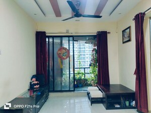 Living Room in 2 BHK Apartment at Atlantis Apartment, Ghodbunder Road – for Rent