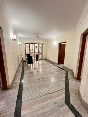 Building Lobby in 3 BHK Apartment at Krishna Apartment Vasanth Nagar, Vasanth Nagar – for Rent