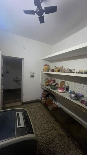 Kitchen in 1.5 BHK Builder Floor at Sector 12 – for Rent