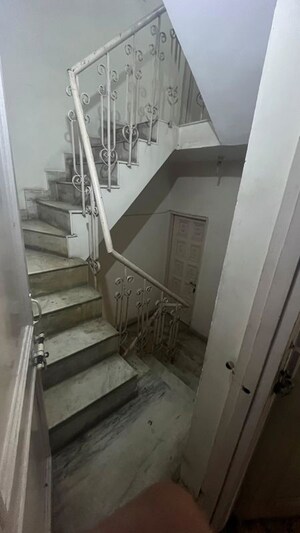 Staircase in 1.5 BHK Builder Floor at Sector 12 – for Rent