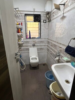 Bathroom in 2 BHK Apartment at Grace Pinnacle, Andheri West – for Rent