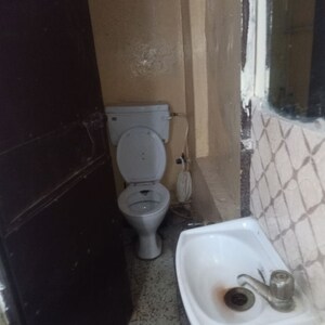 Bathroom in 1 RK Builder Floor at Mukherjee Nagar – for Rent