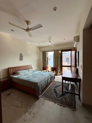 Bedroom in 4 BHK Builder Floor at Sector 11 – for Rent