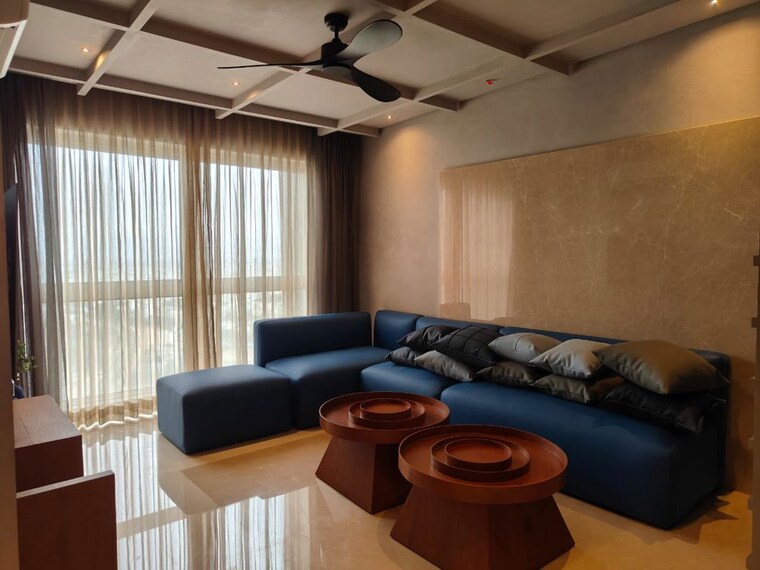 Living Room, snn-clermont 4 Bedroom 5260 Sq.Ft. Apartment In Hebbal Bangalore 10151131