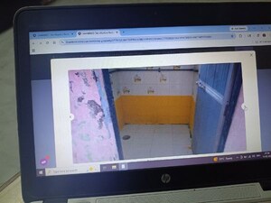 Bathroom in 1 RK Apartment at Sai Sadan Mulund, Mulund West – for Sale