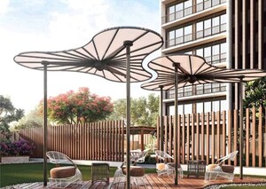 Balcony in 3 BHK Apartment at Althan – for Sale