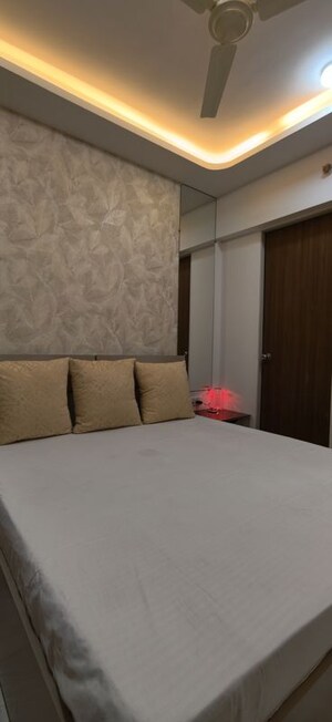 Master Bedroom in 1 BHK Apartment at Lodha Crown Quality Homes, Majiwada – for Rent