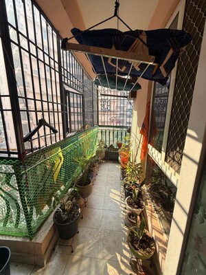 Balcony in 2.5 BHK Apartment at Sikka Karmic Greens, Sector 78 – for Rent