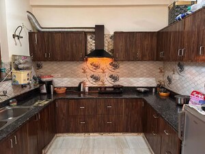 Kitchen in 3 BHK Apartment at Kendriya Lok Nirman CHS, Phi Iv Greater Noida – for Rent